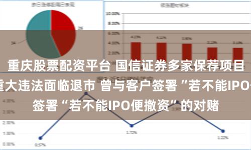 重庆股票配资平台 国信证券多家保荐项目因财务造假或重大违法面临退市 曾与客户签署“若不能IPO便撤资”的对赌
