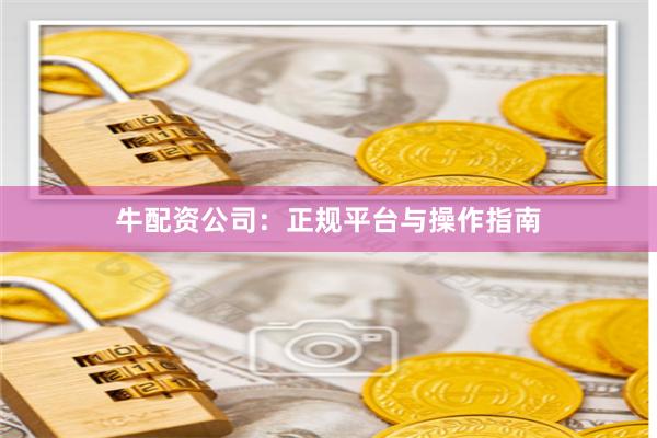 牛配资公司:正规平台与操作指南